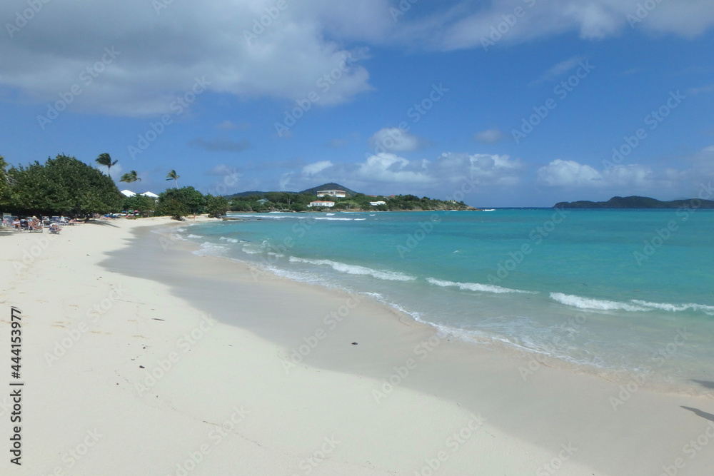 Sapphire Beach on St Thomas  US Virgin Islands