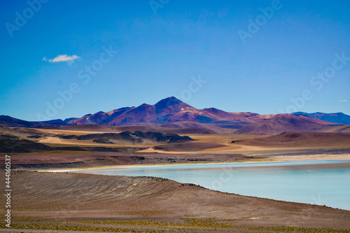 Paisaje en el desierto de Atacama, Chile