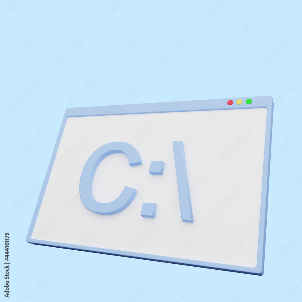 3d illustration of web illustration directory c 3d illustration of web illustration directory c