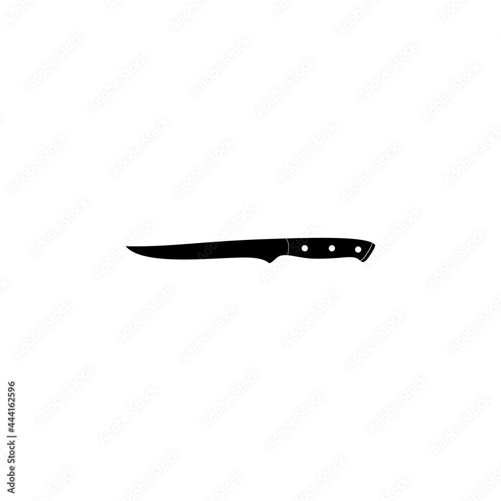 Fillet Knife on a White Background Fillet Knife on a White Background