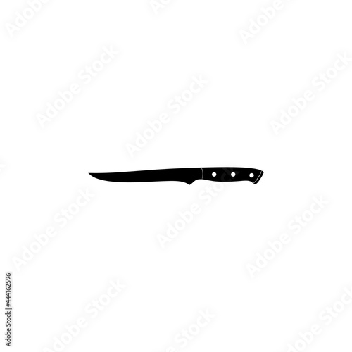 Fillet Knife on a White Background