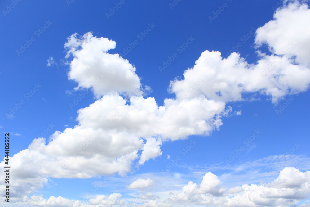 Obraz premium blue sky with clouds