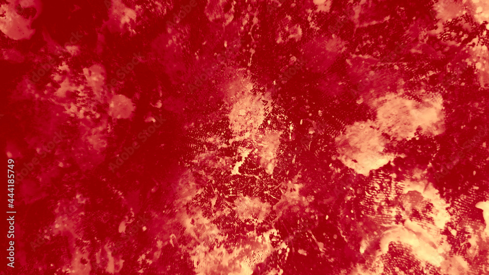 Red Abstract Light. White Watercolor Stain. Scarlet Texture Pattern. Set Pattern. Grunge Banner. Splash Pattern. Art Contemporary. Paint Trendy.
