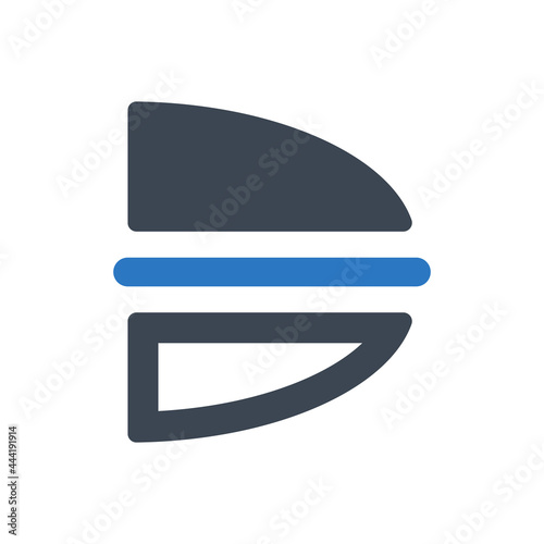 Vertical reflect icon
