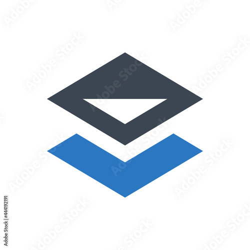 Object backward icon