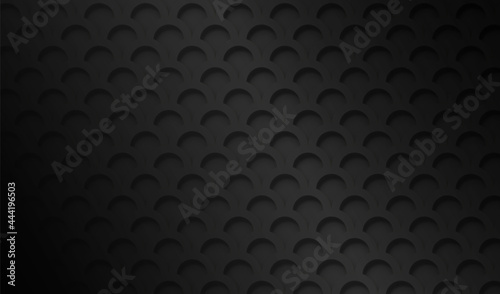 Black modern seamless pattern, abstract black texture background © Inspirate_MH