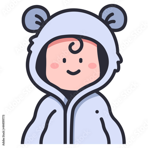 baby clothes icon
