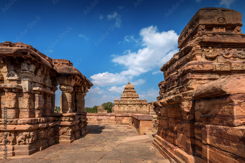 The Sangameshwar Temple at Pattadakal temple complex, Karnataka, India