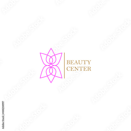 Beauty logo design vector, spa logo. parlour logo design. saloon logo. feminine logo design.