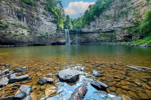 Fotobehang Cane Creek Falls, Fall Creek Falls State Park, Tennessee