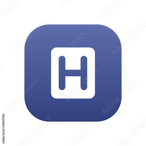 Hospital Sign - Sticker