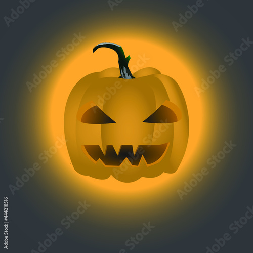 Helloween Pumpkin Head, helloween party