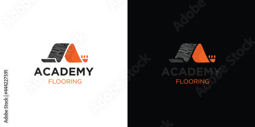 Modern and elegant carpet company logo