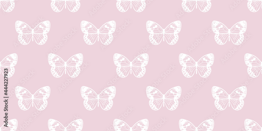 Butterfly seamless repeat pattern background Butterfly seamless repeat pattern background