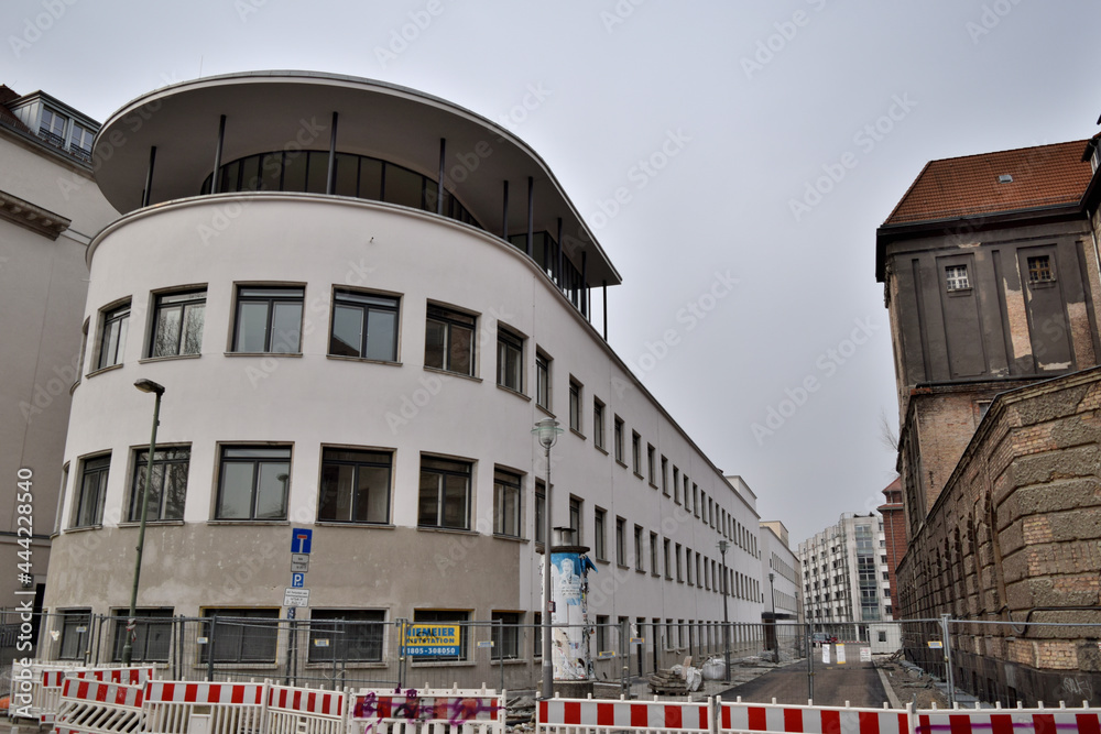building in the city - Bauhaus Berlin - Steinbeis University School of Management and Innovation - Ziegelstraße and Monbijoustrasse, 10117 Berlin, Germany (Deutschland, DE), Europe