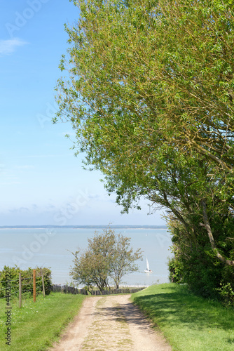 Bay of the Somme view from Saint-Valery-sur-Somme coast