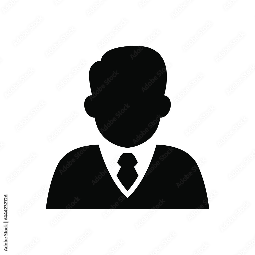 Businessman profile icon vector graphic illustration Businessman profile icon vector graphic illustration