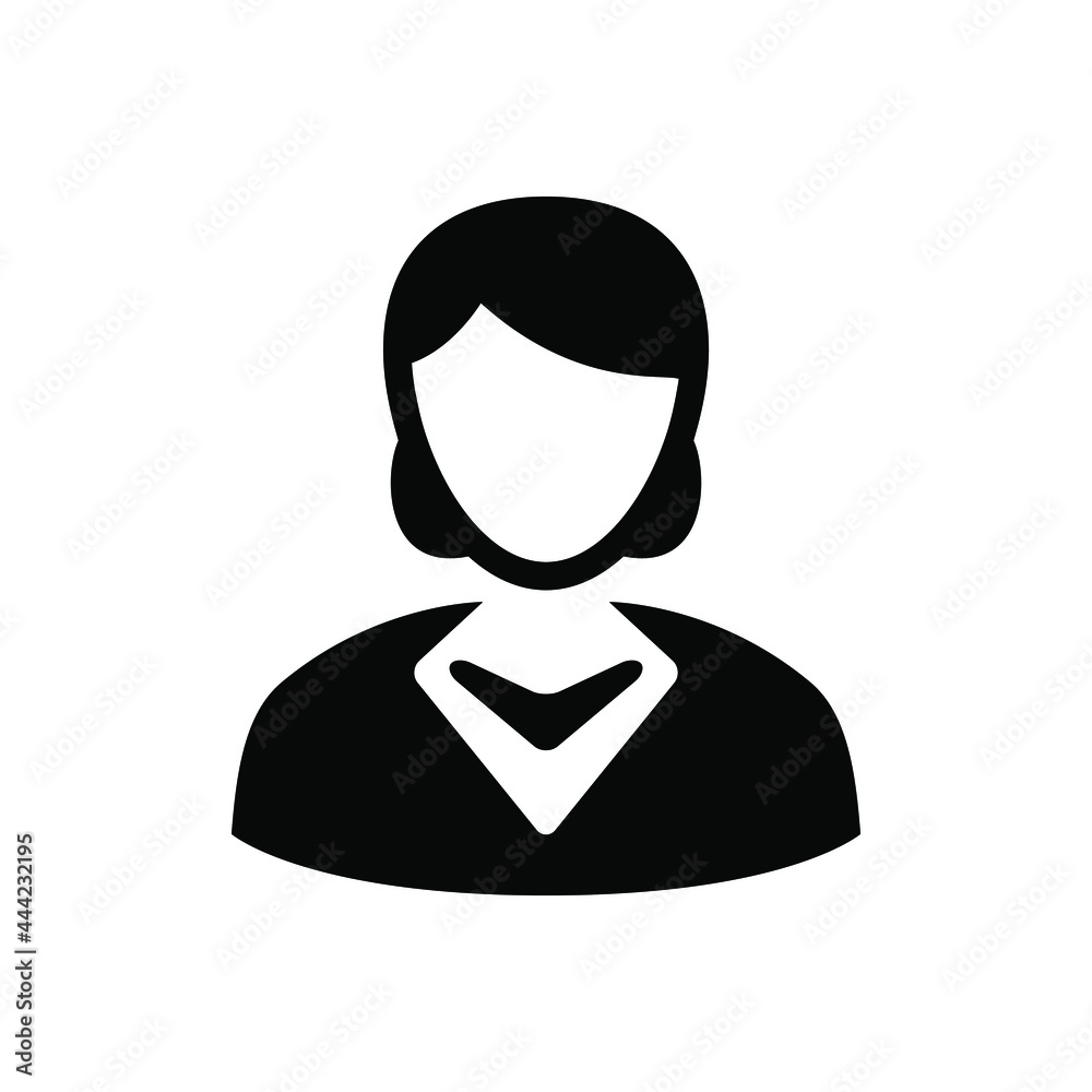 Woman profile icon vector graphic illustration Woman profile icon vector graphic illustration