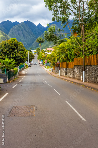 Village de l’Entre-Deux, île de la Réunion 