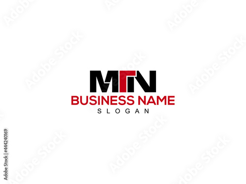 Letter MTN Logo Icon Vector Image Design For Company or Business photo