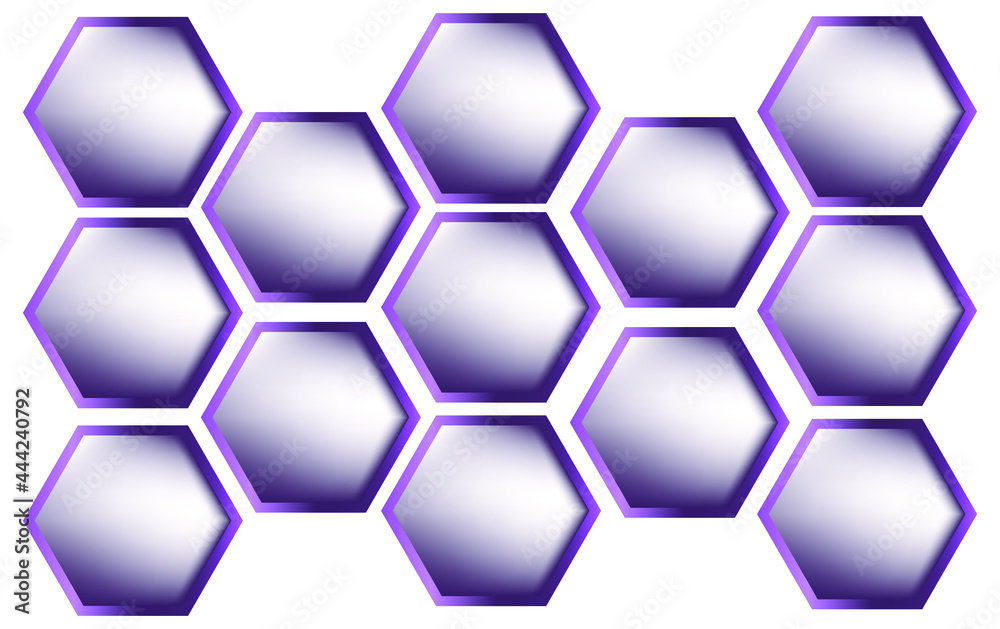 Vector Abstract geometric background. Template brochure design.
purple hexagon shape Vector Abstract geometric background. Template brochure design.
purple hexagon shape