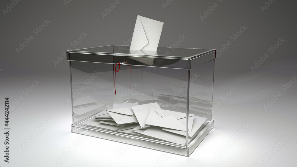 Urna electoral Stock Illustration | Adobe Stock