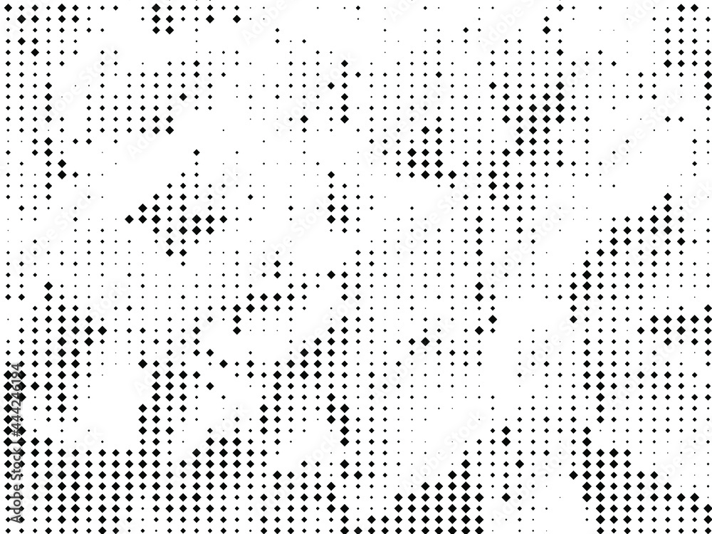 Geometric pattern with small and large rhombuses. Design element for web banners, posters, cards, wallpapers, backdrops. Black and white color Vector illustration Geometric pattern with small and large rhombuses. Design element for web banners, posters, cards, wallpapers, backdrops. Black and white color Vector illustration