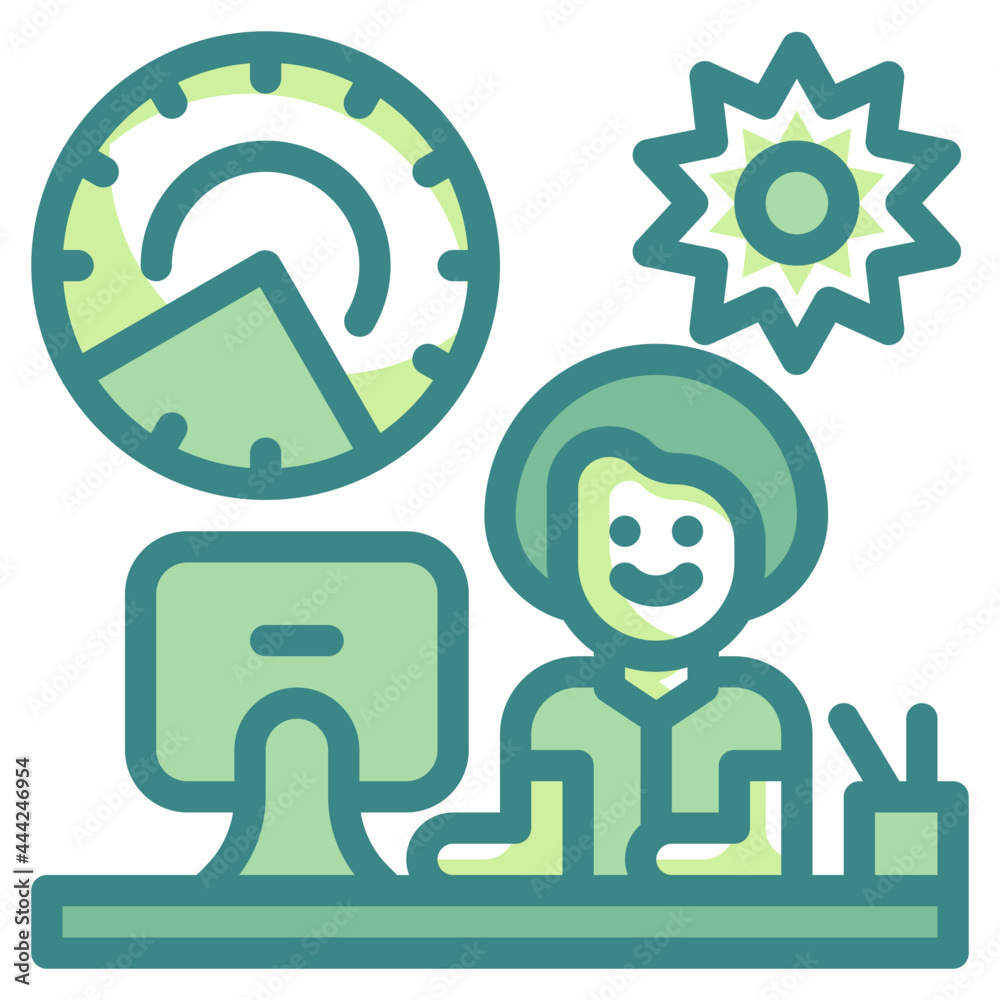 time blue line icon time blue line icon