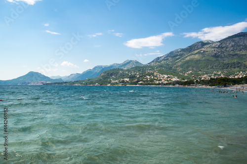 View of the coast of Adriatic sea