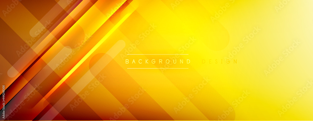 Abstract background - lines composition created with lights and shadows. Technology or business digital template. Trendy simple fluid color gradient abstract background with dynamic Abstract background - lines composition created with lights and shadows. Technology or business digital template. Trendy simple fluid color gradient abstract background with dynamic