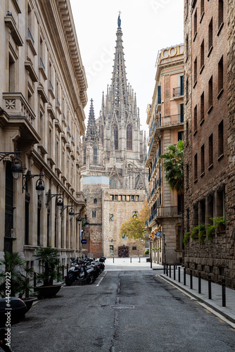 безлюдный улицы Барселоны