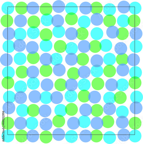 seamless pattern with circles