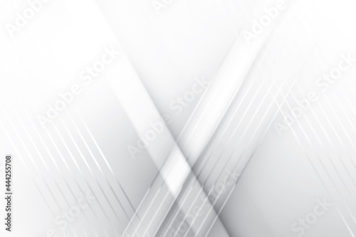 Abstract geometric white and gray color background. Vector illustration.  © BK_graphic
