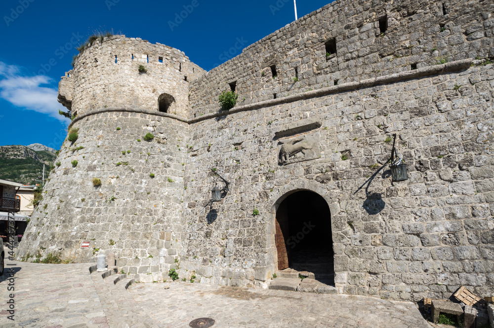 View of the fortress in Stari Bar