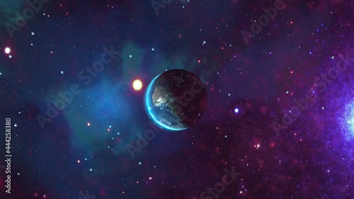 Planet Earth Seen From Space © alexskopje