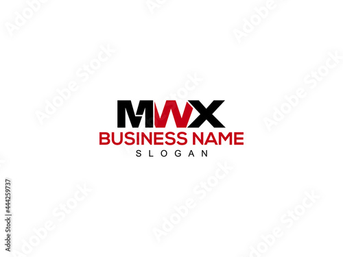 Letter MWX Logo Icon Vector Image Design For Company or Business photo