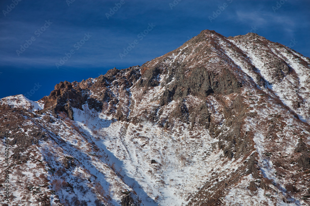 Mt.Nasu trekking in mid winter  厳冬期の那須岳登山 