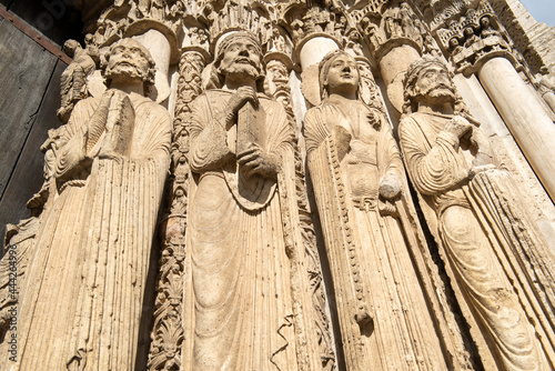Konstfotografi cathédrale de chartres