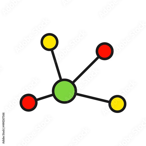 Bond Line Filled Vector Icon Design