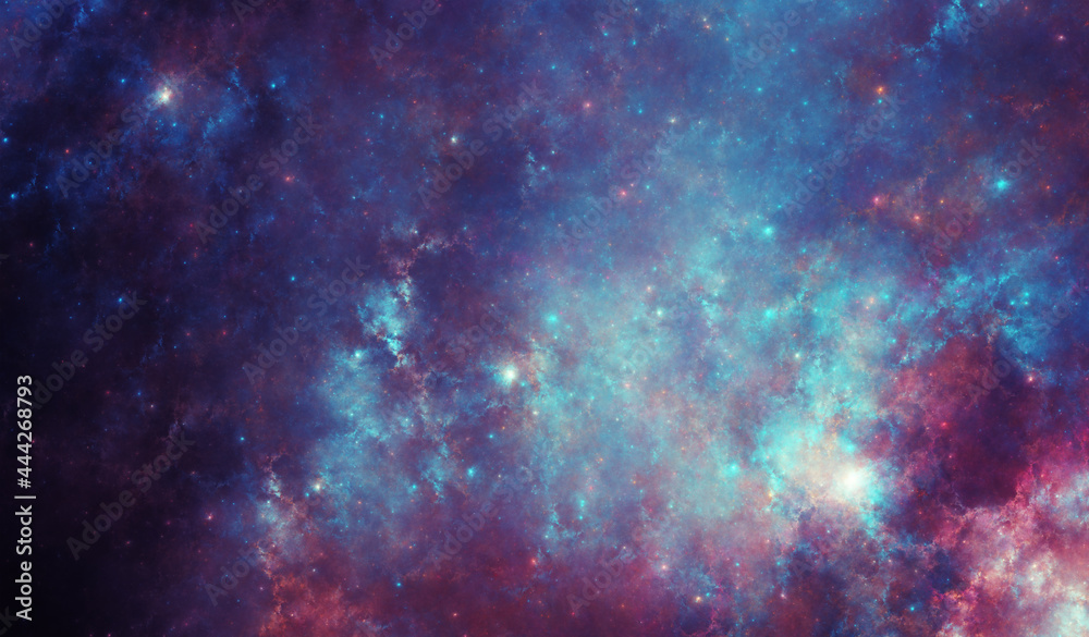 River of spirits - Fictional Nebula - 13020 x 7617 px