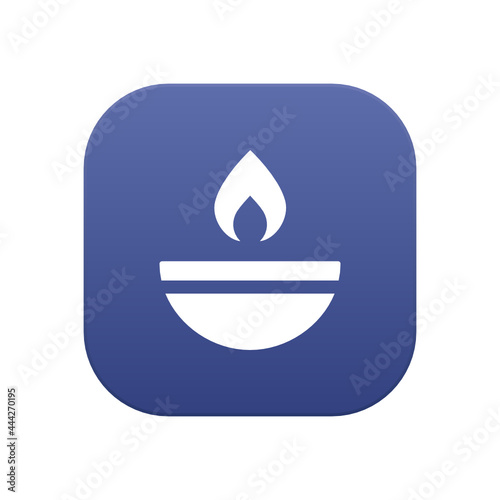 Oil Flame - Sticker