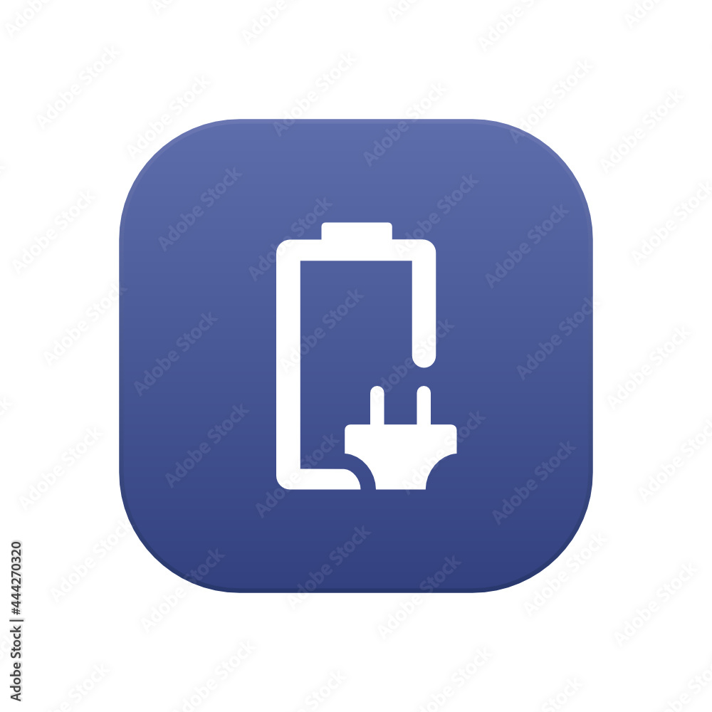 Plugged Battery - Sticker Plugged Battery - Sticker