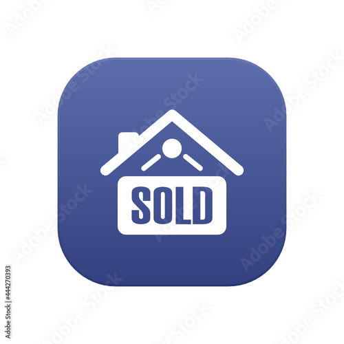 Home Sold Sign - Sticker