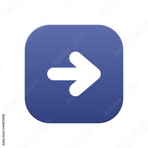 Arrow Forward - Sticker