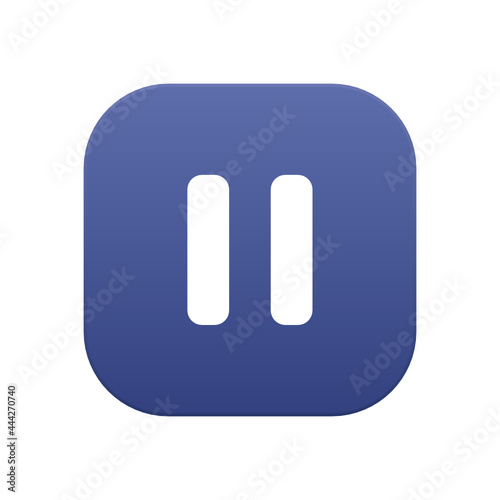 Pause - Sticker