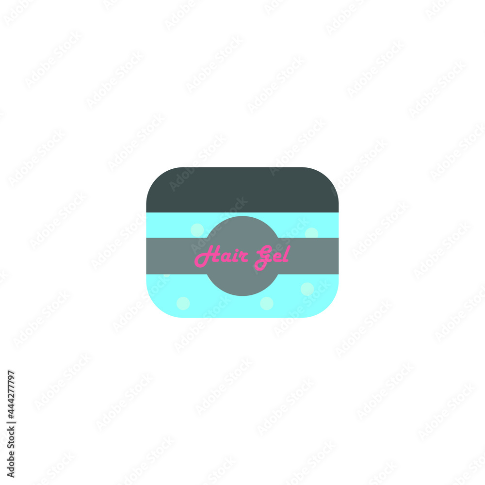 barber hair gel icon on white background barber hair gel icon on white background