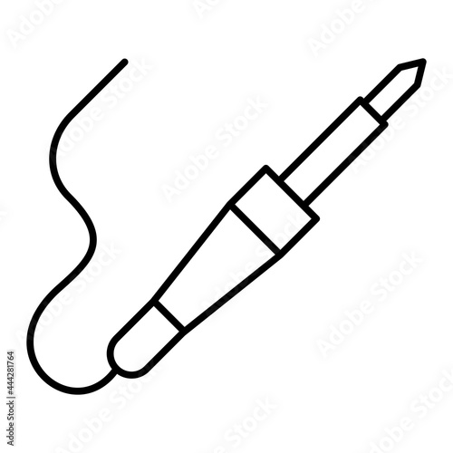 Vector Soldering  Outline Icon Design