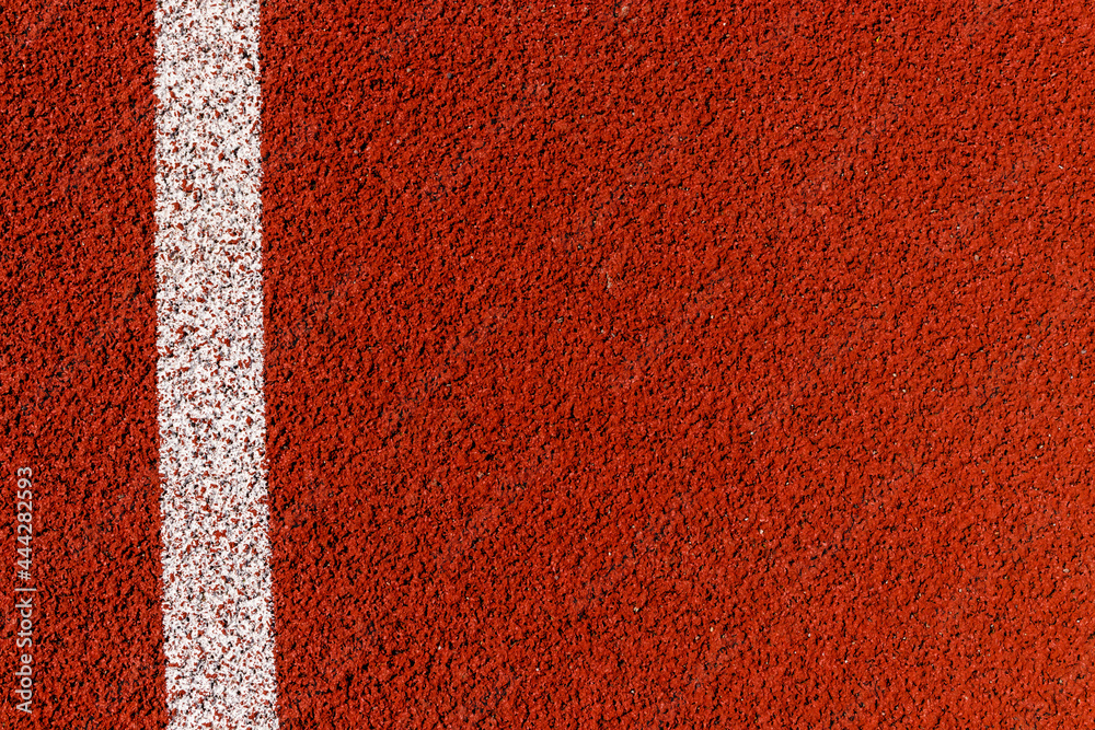 Fototapeta premium Basketball court lines. Natural background.