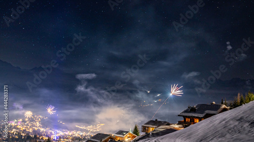 Fireworks ski resort - Verbier Switzerland
Mountains Snow New Year's Eve photo