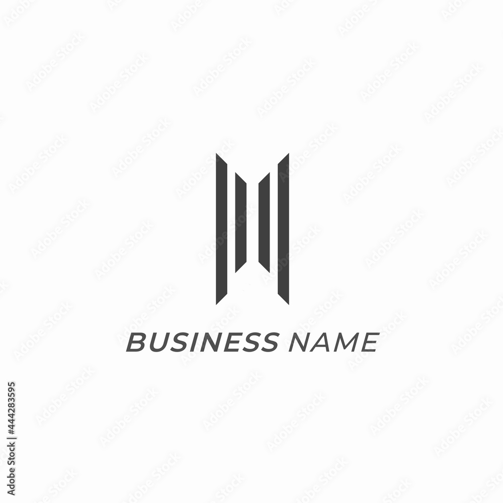 logo creative letter P line bold logo creative letter P line bold